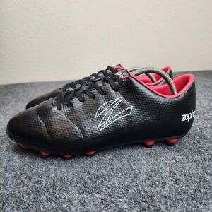 Zephz Soccer‎ Cleats Mens 10 EU 44 Black Pink Athletic Shoes Sneaker